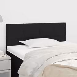 VidaXL 346020 tête de lit et pied de lit Noir