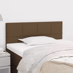 VidaXL 346021 tête de lit et pied de lit Marron foncé