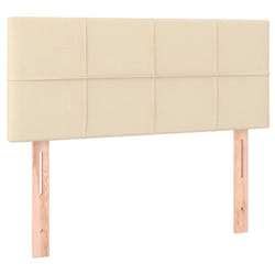 VidaXL 346023 tête de lit et pied de lit Crème