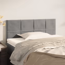 VidaXL 346026 tête de lit et pied de lit Gris clair