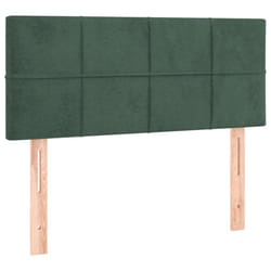 VidaXL 346029 tête de lit et pied de lit Vert foncé