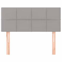 VidaXL 346032 tête de lit et pied de lit Gris clair