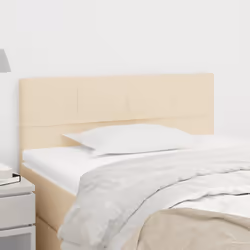 VidaXL 346037 tête de lit et pied de lit Crème