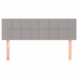 VidaXL 346046 tête de lit et pied de lit Gris clair