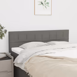 VidaXL 346047 tête de lit et pied de lit Gris foncé