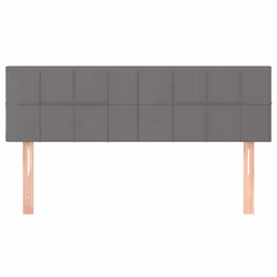 VidaXL 346047 tête de lit et pied de lit Gris foncé