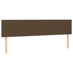 VidaXL 346049 tête de lit et pied de lit Marron foncé
