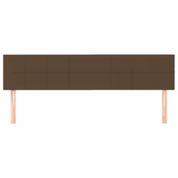 VidaXL 346049 tête de lit et pied de lit Marron foncé