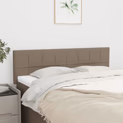 VidaXL 346050 tête de lit et pied de lit Taupe