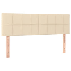 VidaXL 346051 tête de lit et pied de lit Crème
