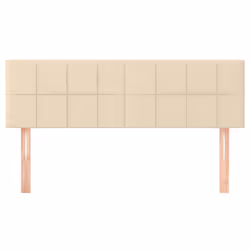 VidaXL 346051 tête de lit et pied de lit Crème