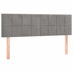 VidaXL 346054, Gris clair, Polyester, Bois, 720 mm, 78 cm, 88 cm, 50 mm