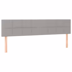 VidaXL 346060, Gris clair, Polyester, Bois, 1600 mm, 78 cm, 88 cm, 50 mm