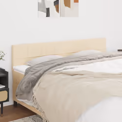 VidaXL 346065 tête de lit et pied de lit Crème