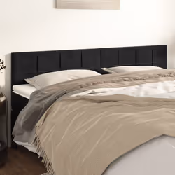 VidaXL 346070 tête de lit et pied de lit Noir