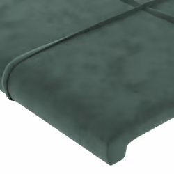 VidaXL 346071 tête de lit et pied de lit Vert foncé - Vue supplémentaire 4