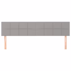 VidaXL 346074 tête de lit et pied de lit Gris clair