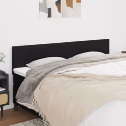 VidaXL 346076 tête de lit et pied de lit Noir