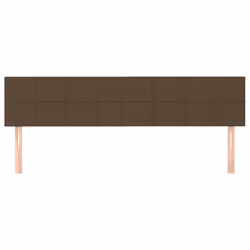 VidaXL 346077 tête de lit et pied de lit Marron foncé