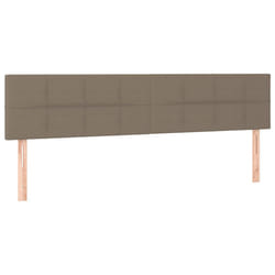 VidaXL 346078 tête de lit et pied de lit Taupe