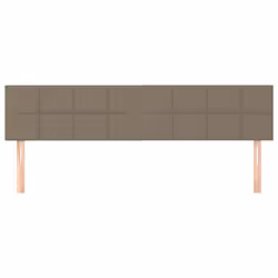 VidaXL 346078 tête de lit et pied de lit Taupe
