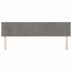 VidaXL 346082 tête de lit et pied de lit Gris clair