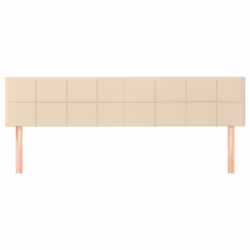 VidaXL 346093 tête de lit et pied de lit Crème