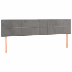 VidaXL 346096, Gris clair, Polyester, Bois, 2000 mm, 78 cm, 88 cm, 50 mm