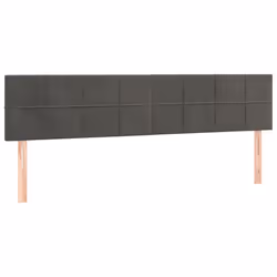 VidaXL 346097, Gris foncé, Polyester, Bois, 2000 mm, 78 cm, 88 cm, 50 mm