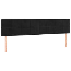 VidaXL 346098 tête de lit et pied de lit Noir