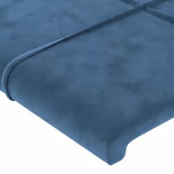 VidaXL 346100 tête de lit et pied de lit Bleu foncé - Vue supplémentaire 4