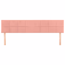VidaXL 346101 tête de lit et pied de lit Rose