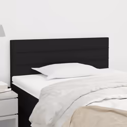 VidaXL 346104 tête de lit et pied de lit Noir