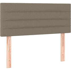 Tête de lit Taupe 80x5x78/88 cm Tissu Vidaxl