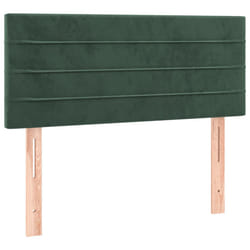 VidaXL 346113 tête de lit et pied de lit Vert foncé