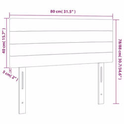 VidaXL 346115 tête de lit et pied de lit Rose - Vue supplémentaire 8
