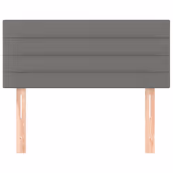 VidaXL 346117 tête de lit et pied de lit Gris foncé