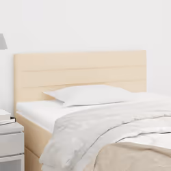 VidaXL 346121 tête de lit et pied de lit Crème