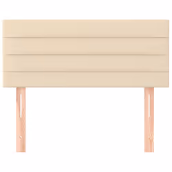 VidaXL 346121 tête de lit et pied de lit Crème
