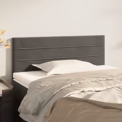 VidaXL 346125 tête de lit et pied de lit Gris foncé