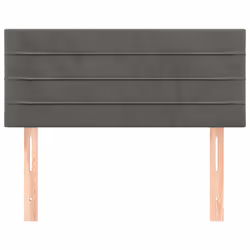 VidaXL 346125 tête de lit et pied de lit Gris foncé