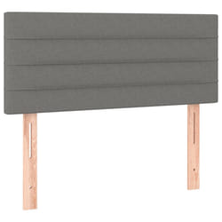 VidaXL 346131 tête de lit et pied de lit Gris foncé