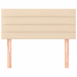VidaXL 346135 tête de lit et pied de lit Crème
