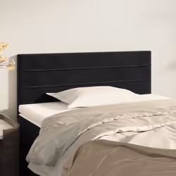 VidaXL 346140 tête de lit et pied de lit Noir