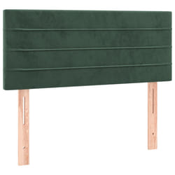 VidaXL 346141 tête de lit et pied de lit Vert foncé