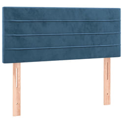 VidaXL 346142 tête de lit et pied de lit Bleu foncé