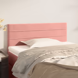 VidaXL 346143 tête de lit et pied de lit Rose