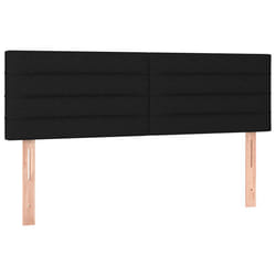 VidaXL 346146 tête de lit et pied de lit Noir