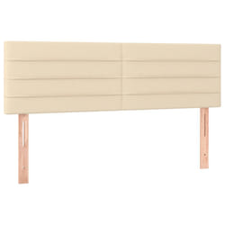 VidaXL 346149 tête de lit et pied de lit Crème