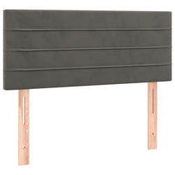 VidaXL 346153 tête de lit et pied de lit Gris foncé
